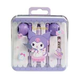 Kuromi Purple Earphones